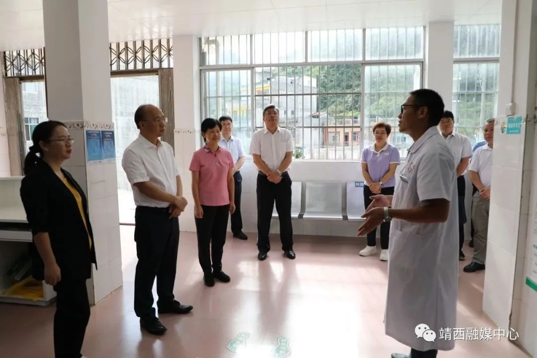 自治区调研组莅临靖西调研，数字赋能基层“提质增效”成效显著